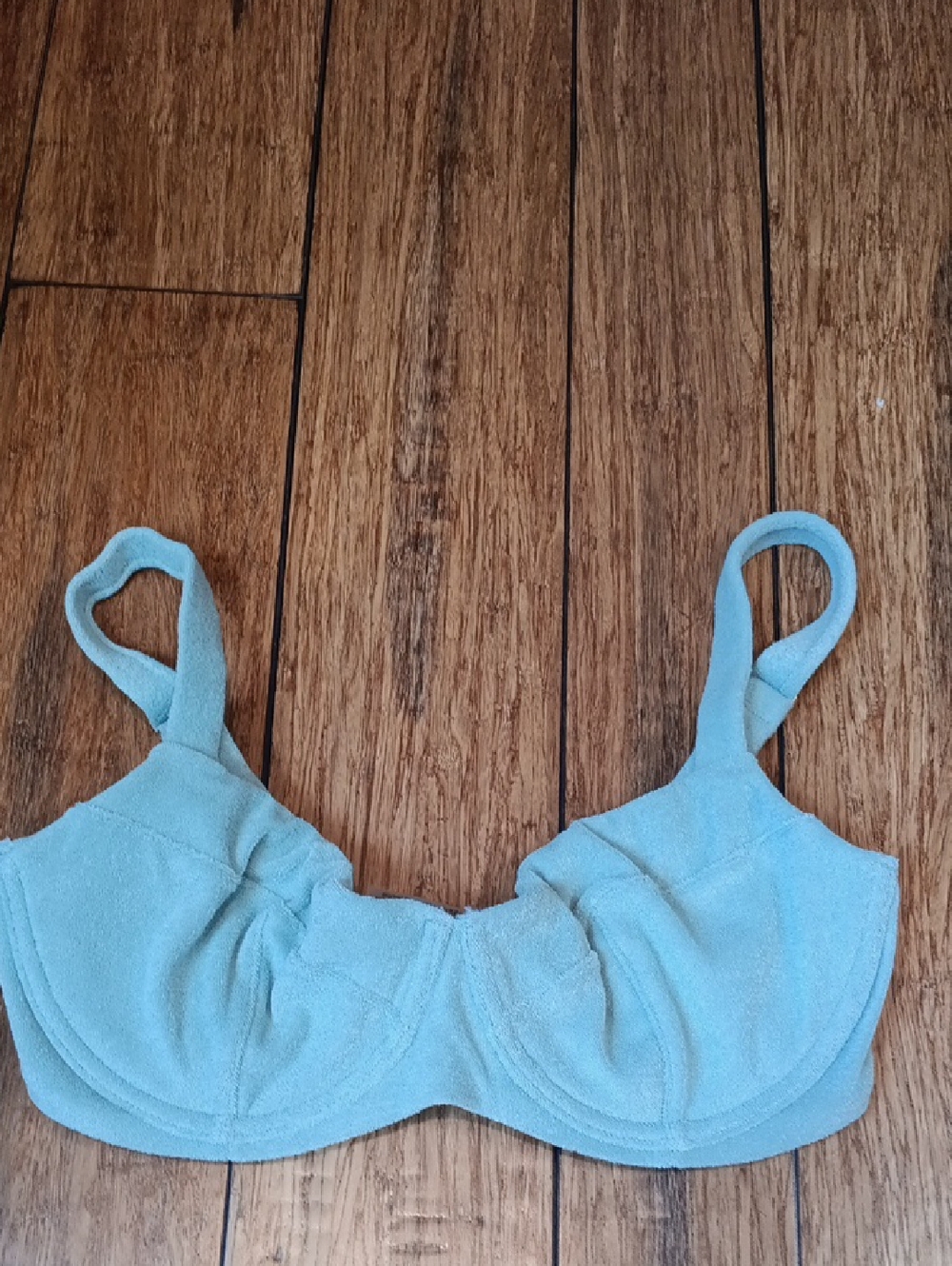 Victoria's Secret Terry Cloth Bikini Top 36DD